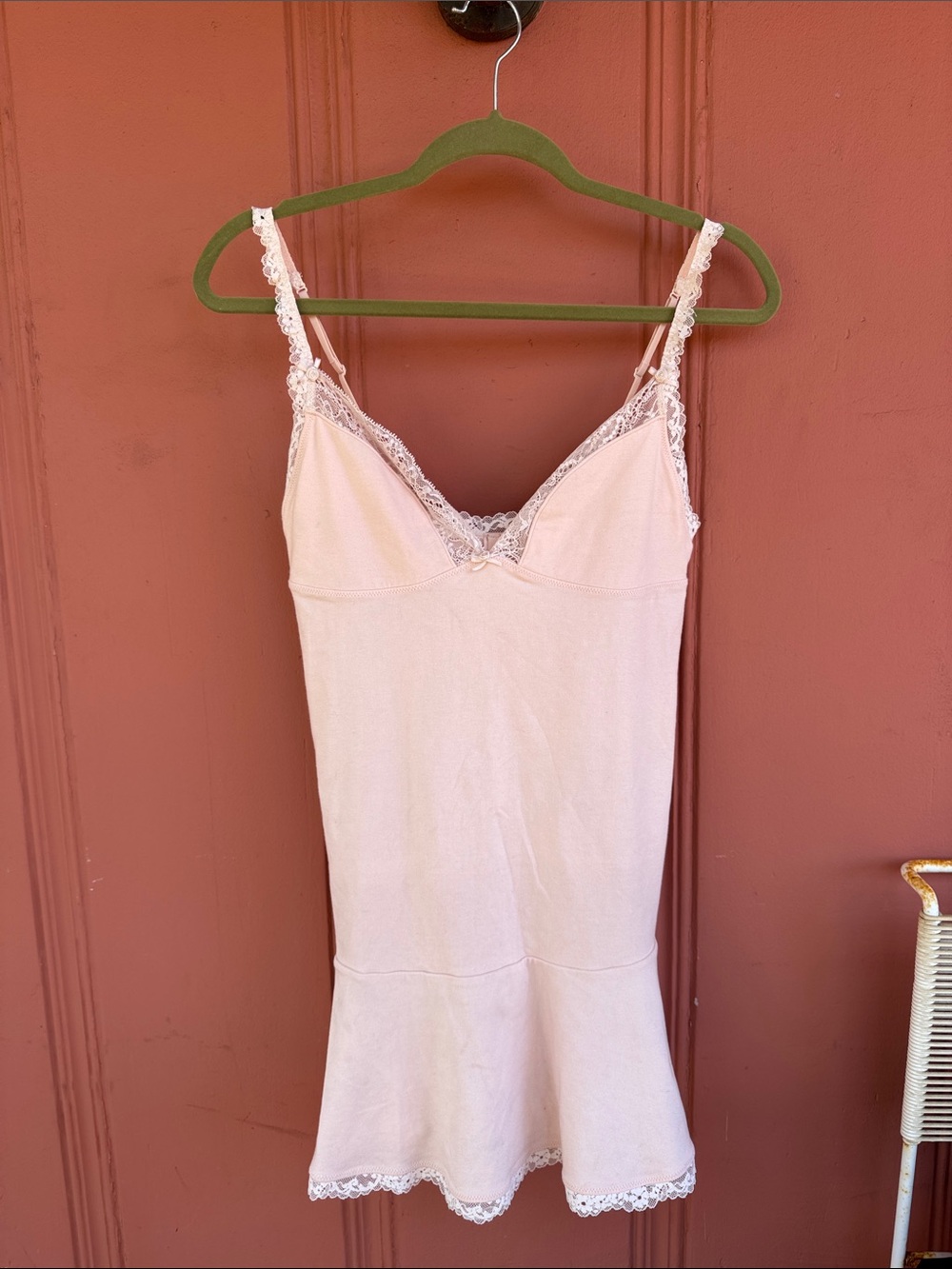 SKIMS lace trimmed nightie